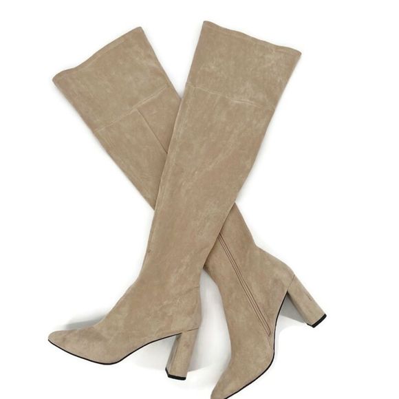 Jeffrey Campbell Parisah Over the Knee Suede Boot 7.5 - Picture 2 of 15